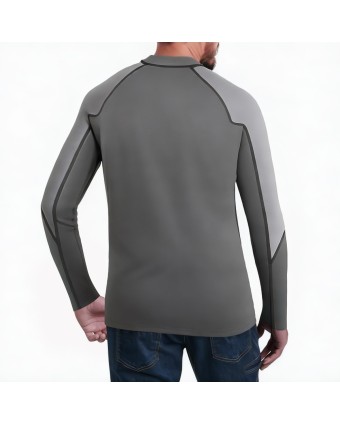 Men's Sun Protection Long Sleeve Surfing Swimsuit 