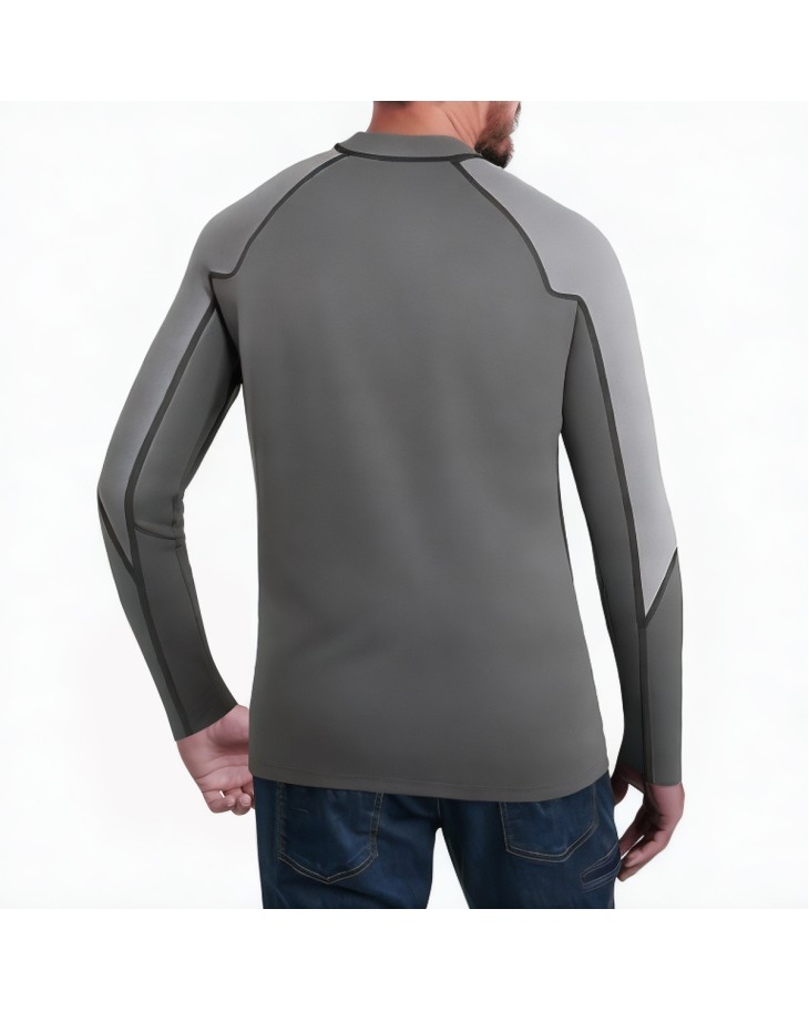 Men's Sun Protection Long Sleeve Surfing Swimsuit 